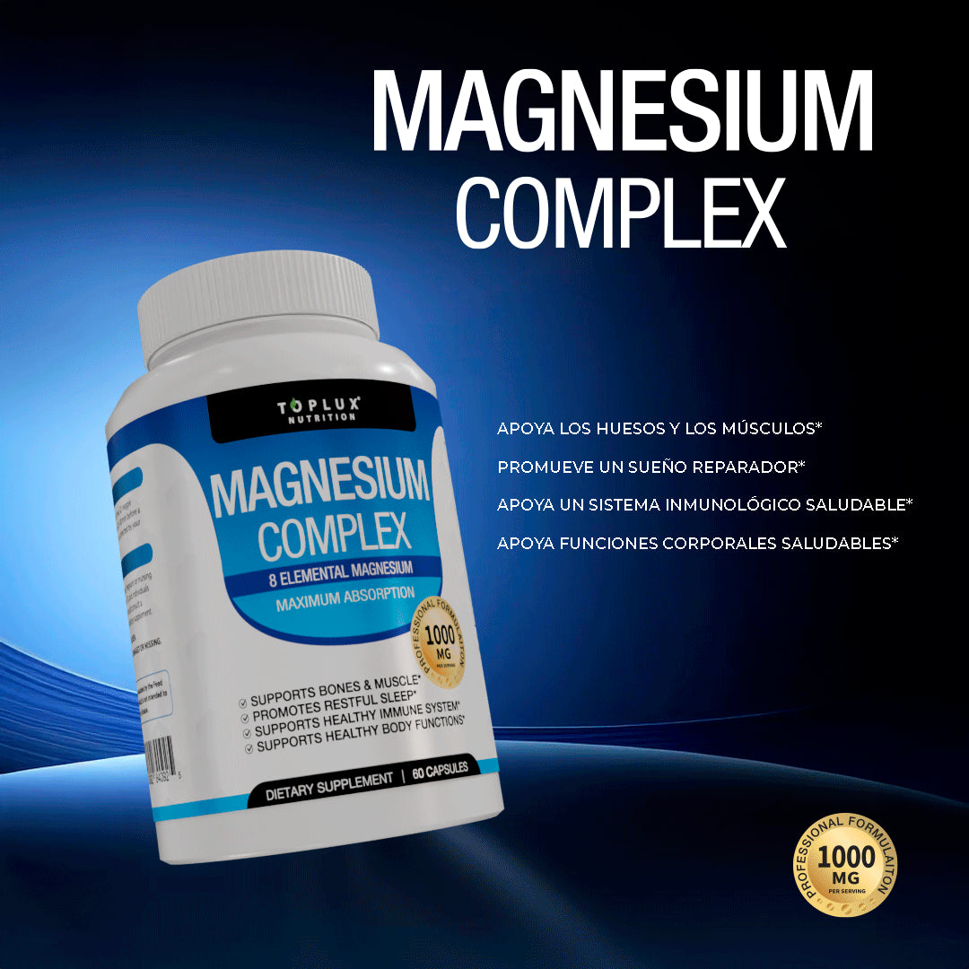 Magnesium Complex 90 Capsulas Con Caja